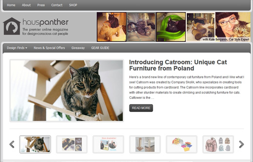 Catroom is an innovative cat tree, cat scratcher, cat house